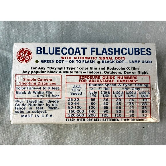 Vtg lot 9 Flash Cubes Sylvania General Electric Untested - Picture 5 of 7